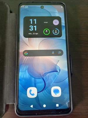 Telefon mobil Motorola Moto g24 Power, Dual SIM, 8GB RAM, 256GB, Ink Blue, Nefolosit