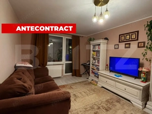 Apartament cu 2 camere, decomandat, etaj 1, 54 mp, zona Craiter