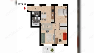 Comision 0!Vanzare apartament cu 3 camere in cartierul Zorilor - imagine 2