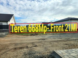 Teren cu autorizatie si bransamente-Sacalaz