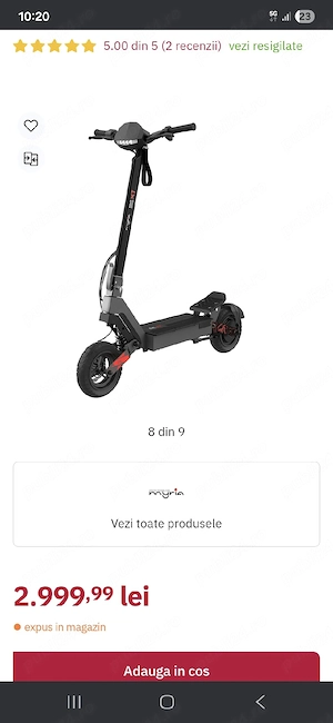 Vând trotineta electrică 