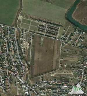 Teren intravilan 2447 mp langa Paradisul Verde | Deschidere 54 ml | 115 euro mp