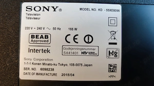 Sony Bravia KD-55XE8096 - Android TV, diag 140 cm, 4K UltraHD, Chromecast Built-in - imagine 5