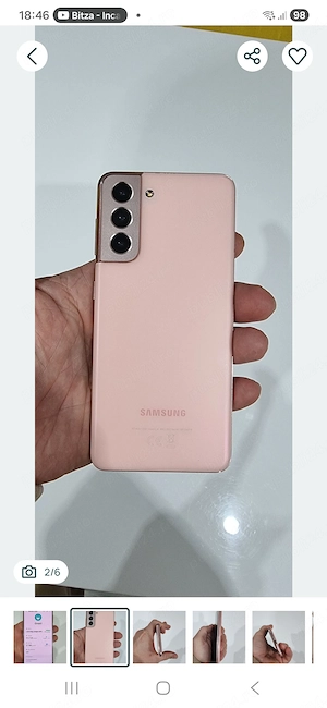 Samsung s 21 rose 5g
