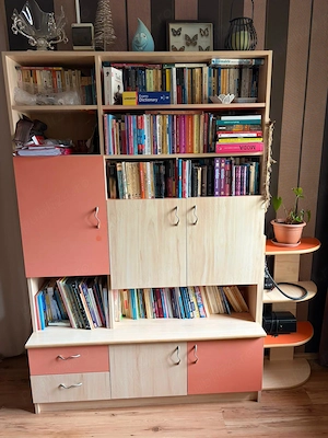 Vand Biblioteca L135 + coltar L45