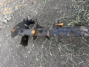 Cap de foraj HDD   Reamer (hole opener) pentru subtraversări   stare excelentă , robust - imagine 4