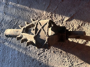 Cap de foraj HDD   Reamer (hole opener) pentru subtraversări   stare excelentă , robust - imagine 2