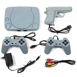 Consola de jocuri video retro,Super Mario,etc. 2x Joystick,pistol,noua