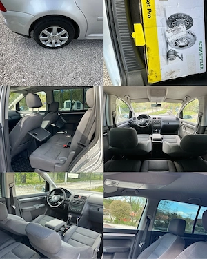 Vw Touran 2.0 Tdi 140 HP 6+1 Trepte An 2006 Inpecabil - imagine 5