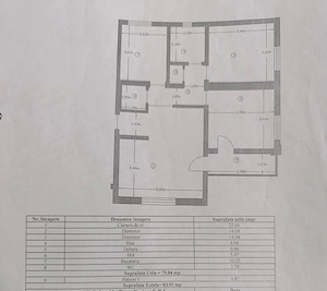 3 camere Gavana platou bloc 2012 etaj 2din 3 cu loc parcare propriu ,116000euro - imagine 3