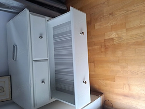 Comoda alba cu sertare - imagine 4