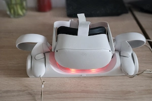 VR Meta Oculus Quest 2, 256 GB +Statie de incarcare + Kit transport