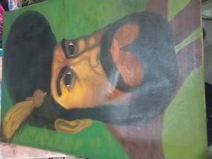 Tablou pictat pe panza in ulei 