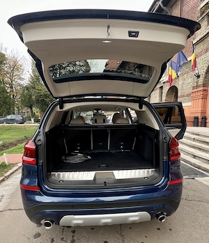 BMW X3 xDrive30e 2021 Plug-In Hybrid   PHEV, tracțiune integrală, albastra - imagine 9