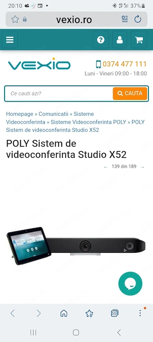 Sistem videoconferință 