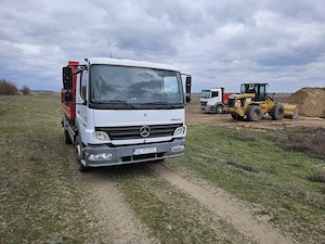 Vând  Schimb Mercedes Atego 1522 basculabil 