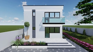 Casă nouă P+1 de vânzare în Sat Costi, lângă Galați   160 mp utili, 480 mp terenFinisaje la alegere - imagine 9