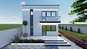 Casă nouă P+1 de vânzare în Sat Costi, lângă Galați   160 mp utili, 480 mp terenFinisaje la alegere - imagine 8