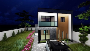 Casă nouă P+1 de vânzare în Sat Costi, lângă Galați   160 mp utili, 480 mp terenFinisaje la alegere - imagine 10