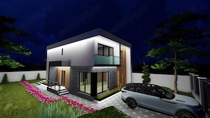 Casă nouă P+1 de vânzare în Sat Costi, lângă Galați   160 mp utili, 480 mp terenFinisaje la alegere - imagine 4