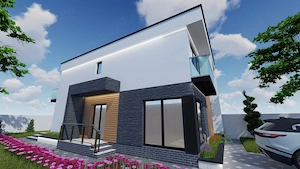 Casă nouă P+1 de vânzare în Sat Costi, lângă Galați   160 mp utili, 480 mp terenFinisaje la alegere - imagine 7