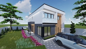 Casă nouă P+1 de vânzare în Sat Costi, lângă Galați   160 mp utili, 480 mp terenFinisaje la alegere - imagine 5