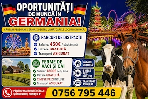 Oportunitati de Munca in Germania