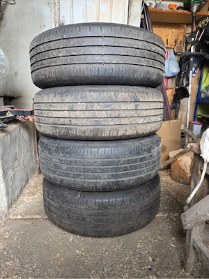 Vând set 4 jante aliaj 17 inch originale Renault, echipate cu anvelope Continental EcoContact 6 - imagine 5