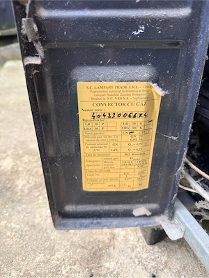 convector gaz - imagine 2