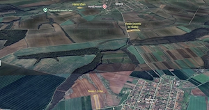 1.3 Ha - Teren extravilan 13.106 mp, la drum, curent în fața parcelei, front 44m - imagine 9