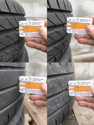 3 jante Rial Bavaro 6.5Jx16 5x98 et38 + 2 caucucuri de vara Michlen + 4 Continental 205 / 55 R16 - imagine 9