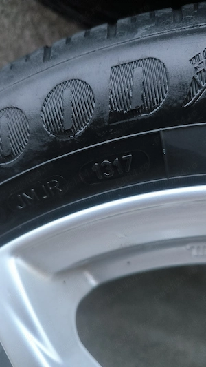 3 jante Rial Bavaro 6.5Jx16 5x98 et38 + 2 caucucuri de vara Michlen + 4 Continental 205 / 55 R16 - imagine 8