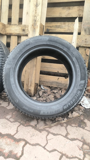 3 jante Rial Bavaro 6.5Jx16 5x98 et38 + 2 caucucuri de vara Michlen + 4 Continental 205 / 55 R16 - imagine 5