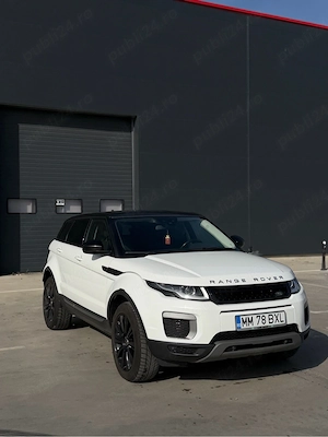 Range rover evogue alb - 2015- cutie automata stare impecabila - imagine 2
