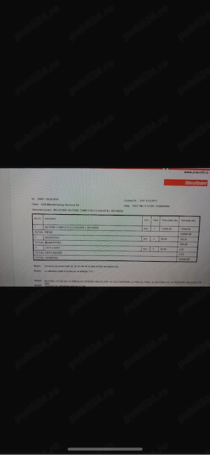 Stivuitor electric FIAT OM 1.2T   baterie 2021   3.6m   funcțional - imagine 3