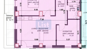 Apartament cu 3 camere, bloc nou, 2 terase Baia Mare Comision 0 - imagine 2