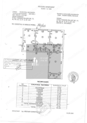 Apartament  3 camere 70 MP/ Sector 3/ METROU 1 DECEMBRIE 1918 - imagine 8