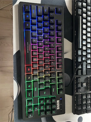 Tastatură Gaming Marvo CM310 RGB TKL - Perfect funcțională - imagine 3