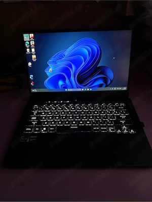 ASUS ROG Zephyrus G14 Ryzen 7   16GB RAM   GTX 1650   SSD 1TB   Gaming & Ultraportabil - imagine 2