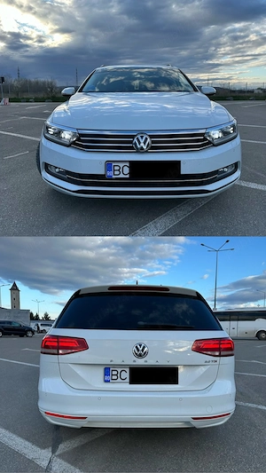 VW Passat B8 Variant 2.0 TDI DSG R-Line Interior   Navi   LED   Întreținut TOP - imagine 5