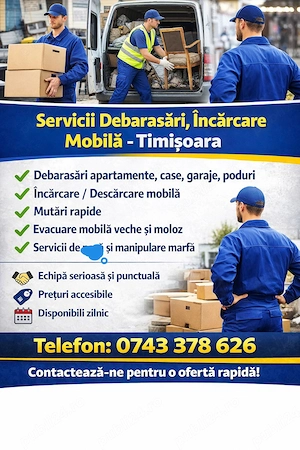 Oferim Servicii de Ridicat Moloz mobila canapele saltele electronice cartoane polistiren diverse 