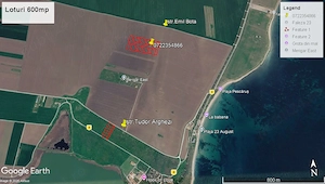 23August - loturi de  teren extravilan sup 600mp aprope de malul marii, investitie termen mediu - imagine 7