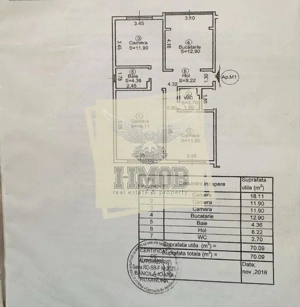 Apartament 3 camere 70 mp utili Vasile Aaron - imagine 7