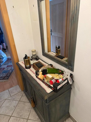 Set mobilier pictat vechi - imagine 4