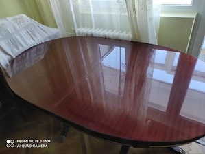 Vând masa eleganta Regence din lemn masiv
