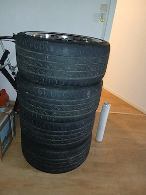 Vând jante cu cauciucuri 295/30/R22 - imagine 4