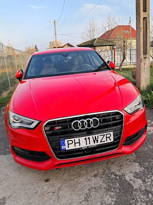 Audi A3 8V sedan    S line    2.0 TDI cu 150 cai    distronic  keyless  parchează singur  Audi conce