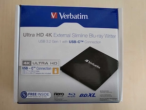 Vand 4k Blu Ray Writer Verbatim, factura si garantie !