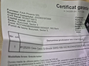 Ceas G-Shock Mudmaster GWG-100-1A3ER - imagine 3