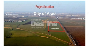 Teren intravilan I Arad I Deschidere 1.141 ml la DN69 